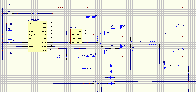 Uc3842 Полумостовой Драйвер