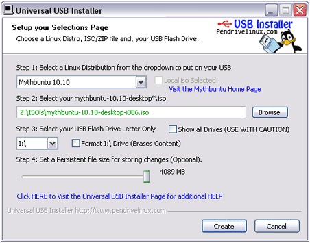 Скачать Universal USB Installer 1.8.8.7.