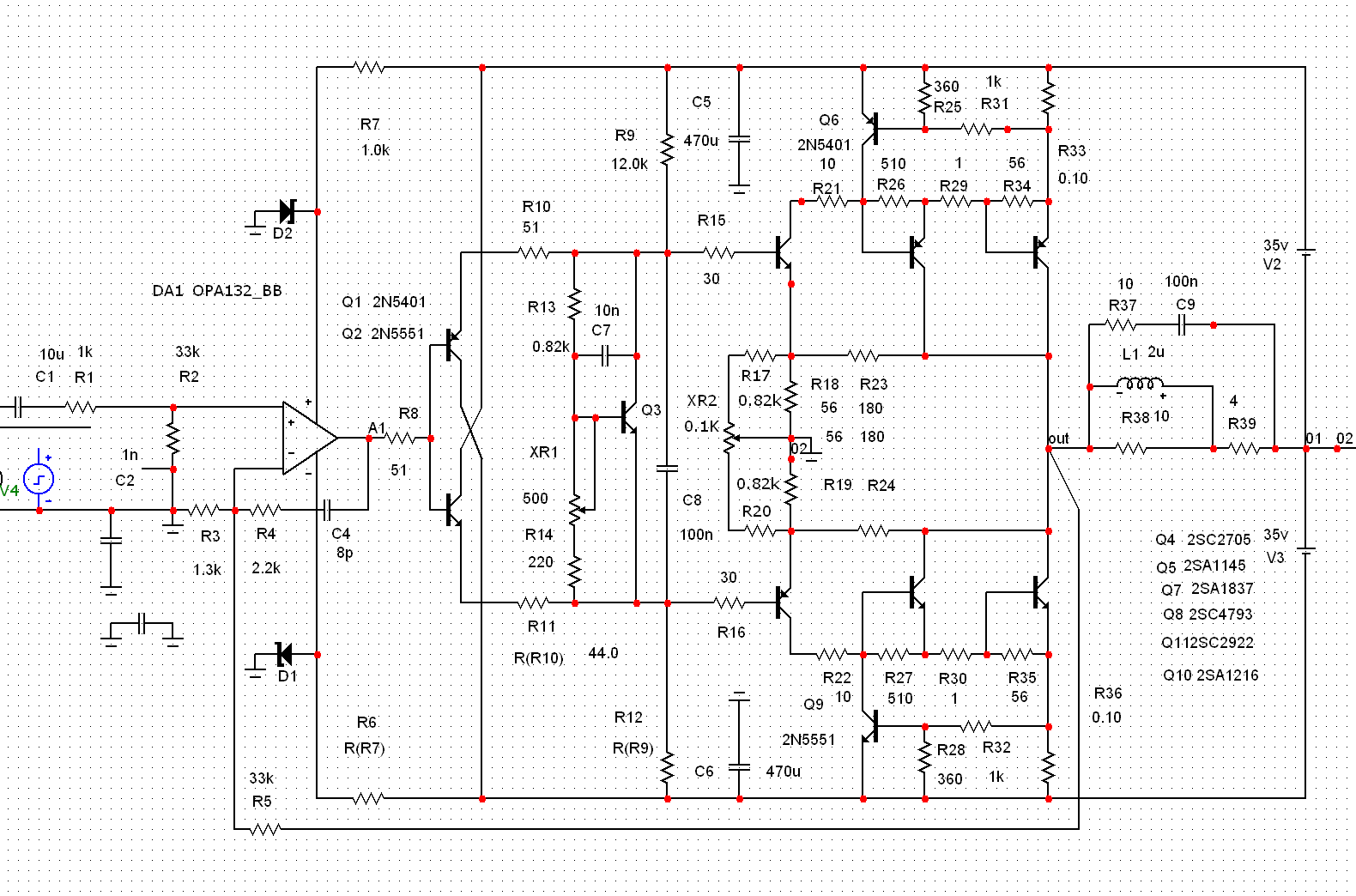 Opa454 схема включения