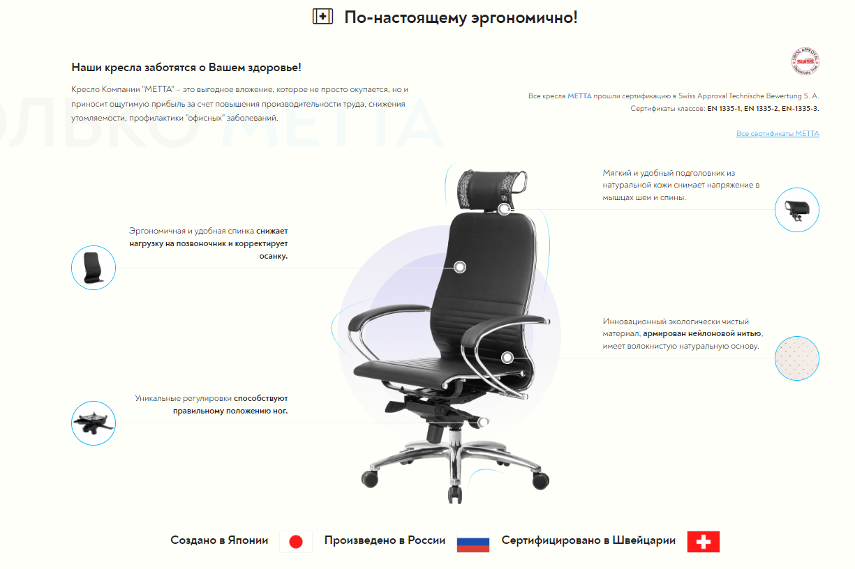 Не фиксируется спинка кресла компьютерного