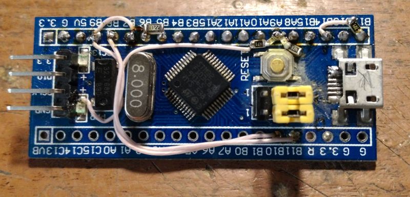 Генератор частоты на stm32