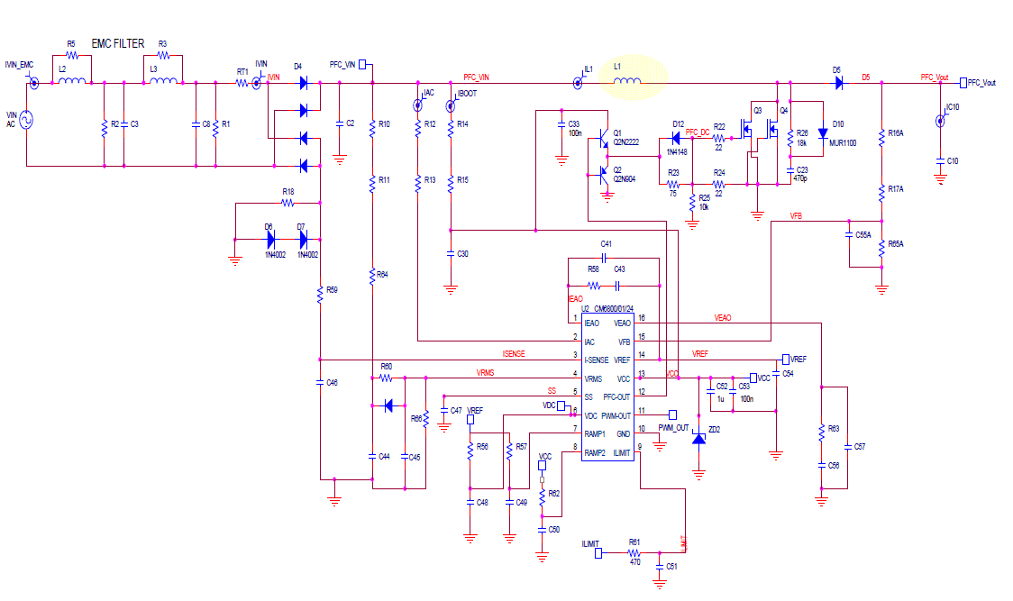 Бп на sd6109 схема